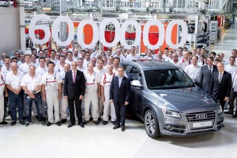 Elkészült a hatmilliomodik Audi Quattro