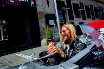 Dukai Regina rápörgött a Forma-1-re