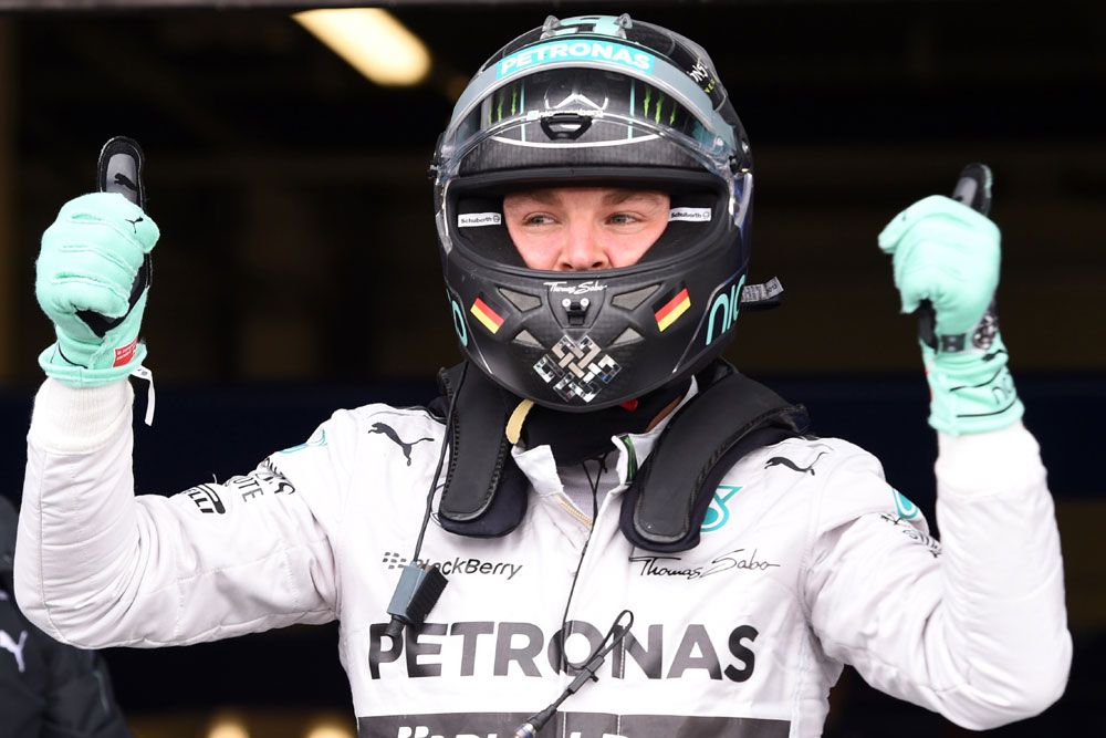 F1: Világbajnoki sisakkal ünnepel Rosberg 1