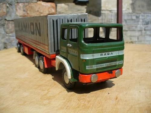 A Rába teherautókból még modelleket is készítettek a gyerekek számára