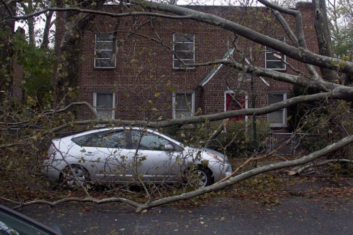 Nyaranta sajnos nem ritka a vihar okozta kár