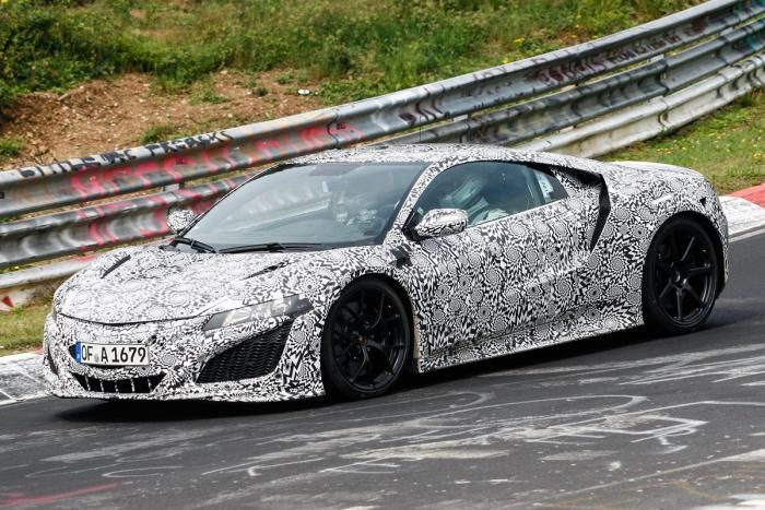 Már Európában tesztel az új Honda NSX! 5