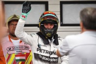 F1: Hamilton égett a Hungaroringen, Rosbergé a pole 50