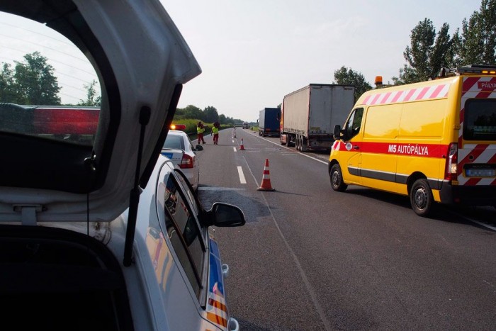 Halálos baleset az M5-ös autópályán! 6