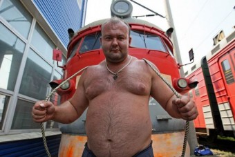 120 tonnás vonatot húzott el