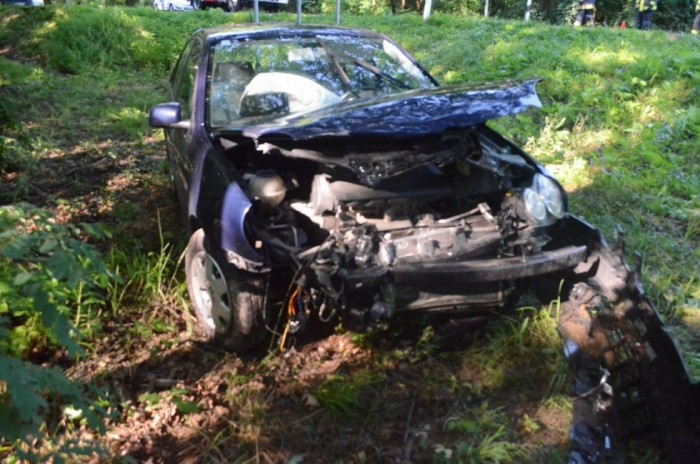A nap képe – Árokban végezte a Volkswagen 1