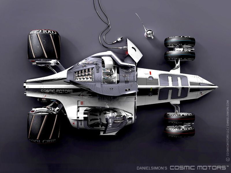 Az F1 csábító sci-fi jövőképe 4
