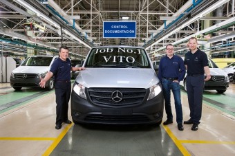 Gyártásban az új Mercedes Vito