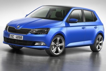 Éles formákkal itt az új Škoda Fabia