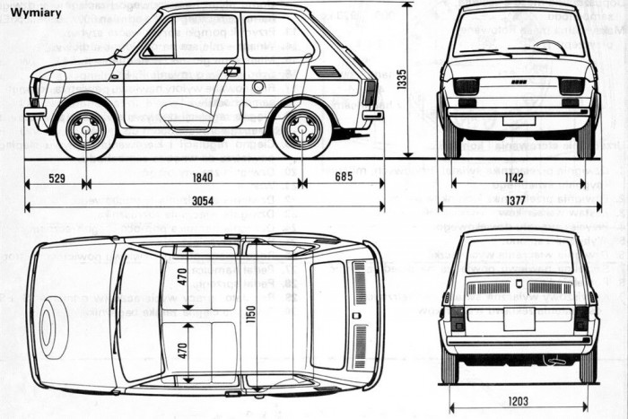 A Kispolszki méretei