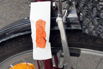 UV-pasztával a biciklitolvajok ellen