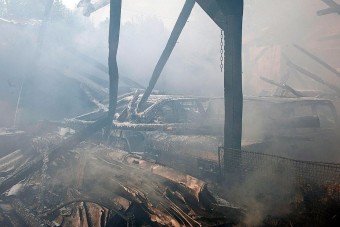 A nap képe - oldtimerek égtek el Monoron