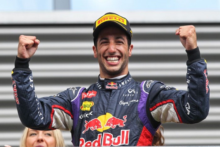F1: Ricciardo megkapta a kitüntetést