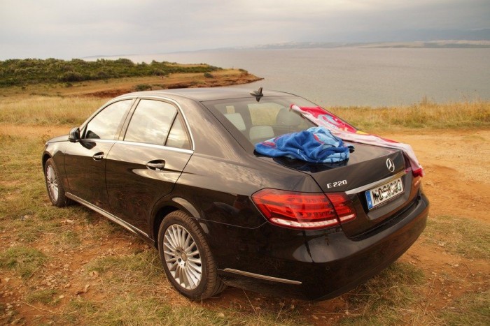 Szerencsére volt nálam törölköző