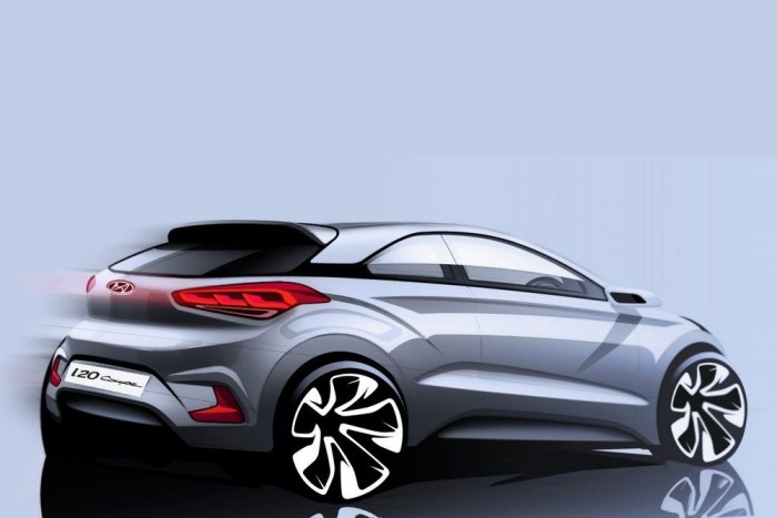 Még csak vázlaton mutatták meg, de legalább tudjuk: hamarosan jön az i20 kupéváltozata