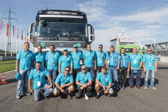 Kamionokkal a fogyasztási versenyen