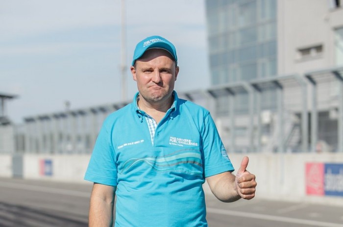 Kamionokkal a fogyasztási versenyen 3 | Vezess Aare Müil, az észt akinek sikerült elvinni a verseny fődíját, az S60-ast