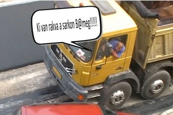 Teljesen felesleges balhé autós és melós között