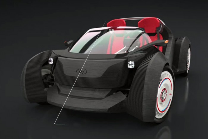 44 óra alatt készült el a nyomtatott autó 4