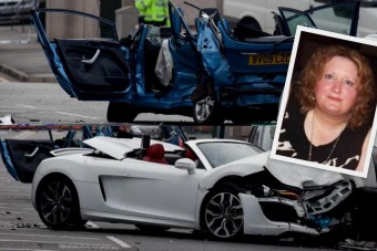 Luxusautóval ölt, majd elfutott a gyorshajtó