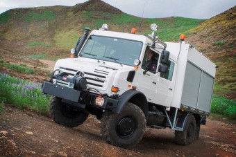 Unimog a vulkánok földjén