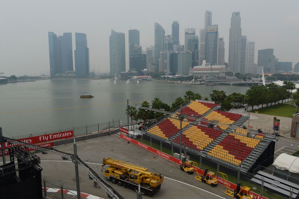 F1: Durva szmog, esőűzés Szingapúrban 4