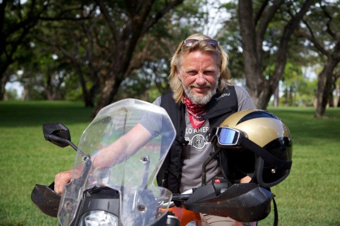 Csak a korháztól fél a merész motoros 9