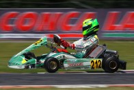 Arc nélkül - Mick Junior a gokarton Fotó: Tonykart.com