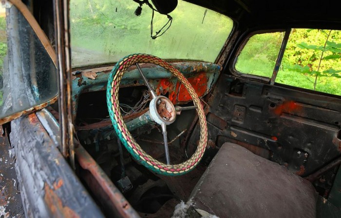 Veteránokat őriz az elhagyatott kísértet-tábor 7