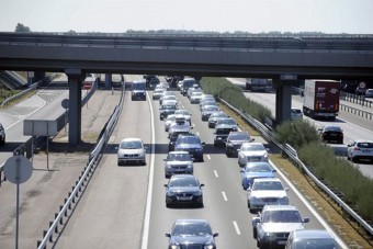 Óriási dugó az M5-ös autópályán