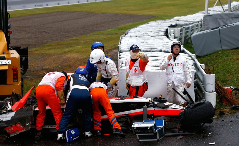F1: Felfoghatatlan, hogy maradt életben Bianchi 14