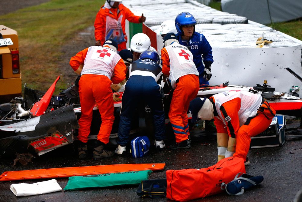 F1: Felfoghatatlan, hogy maradt életben Bianchi 15