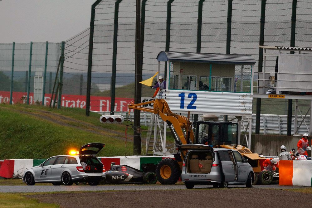 F1: Felfoghatatlan, hogy maradt életben Bianchi 16