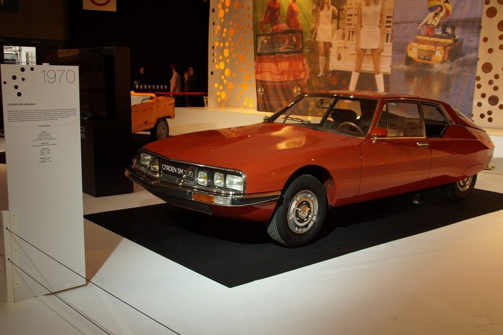 A V6-os, Maserat-motoros DS-kupé, a Citroën SM, 1970-1975. 12920 példány készült belőle