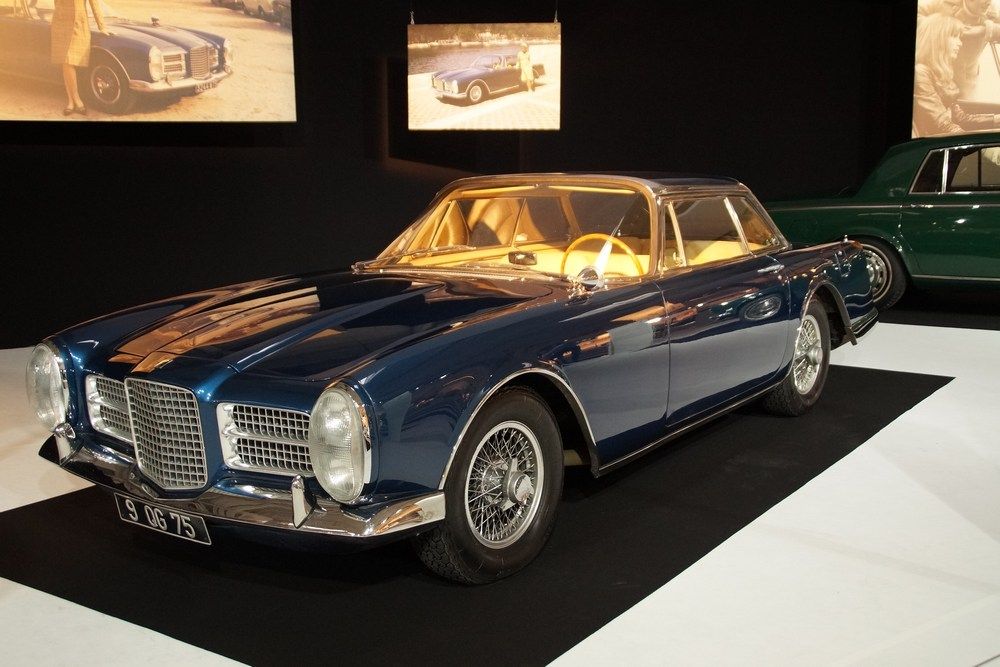 Facel Vega II, 1964-ből. Francia modell, de V8-as Chrysler motorral készült. A márka utolsó modellje, 180 példány készült belőle