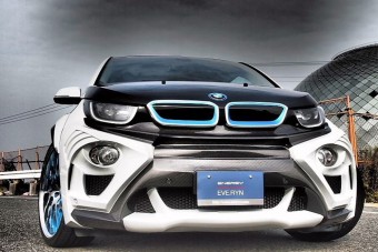 Brutális tuning az elektromos BMW-hez