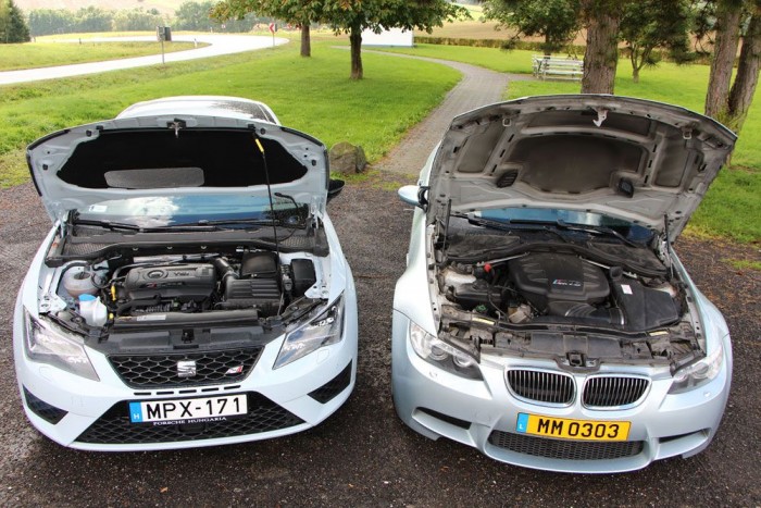 SEAT Leon Cupra a BMW M3 ellen 6 | Vezess Négyhengeres turbó és V8-as szívó. Melyiket szeretnéd?