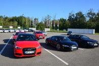 Érkezés a zsámbéki drivingcamp-be.