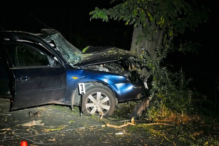 A nap képe – fának ütközött egy autó Csongrádban 4