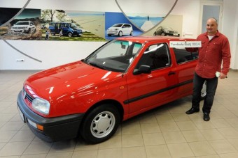 Átadták a VW-találkozó nyereményautóját