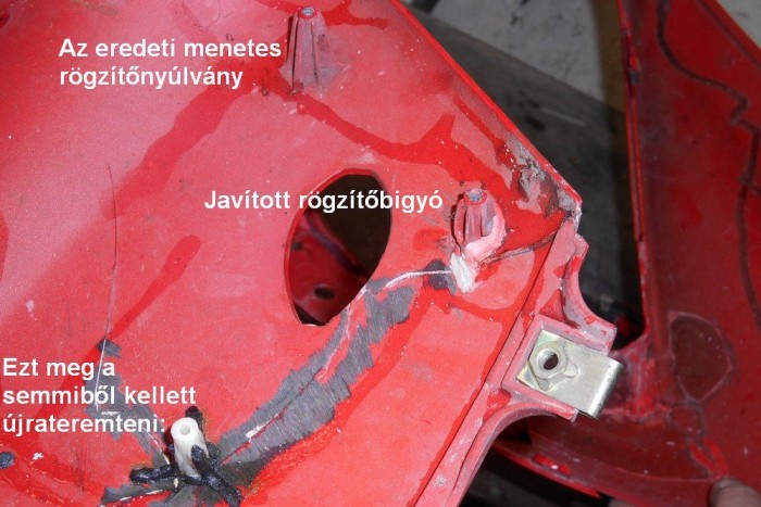 Letört rögzítőelemeket is lehet pótolni a semmiből