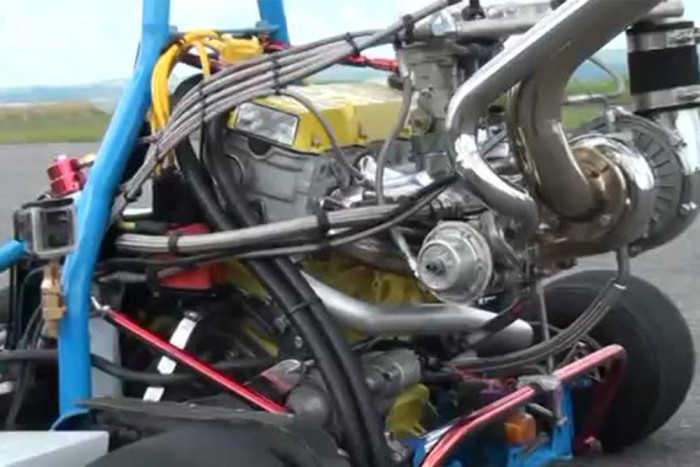 Ez a gokart élet és halál ura