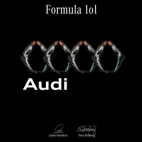 Hamilton és Rosberg átmentek Audiba 6 | Vezess Hamilton és Rosberg átmentek Audiba 6