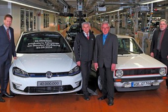 42 millió autó a wolfsburgi VW-gyárból