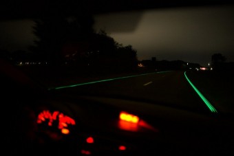 Elkészült a világító út!