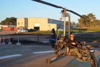 Repülő motorkerékpárt fejleszt a magyar feltaláló