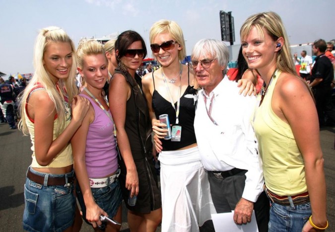 84 éves a Forma-1 mindenható ura 13 | Vezess Ecclestone és a lányok a Magyar Nagydíjon