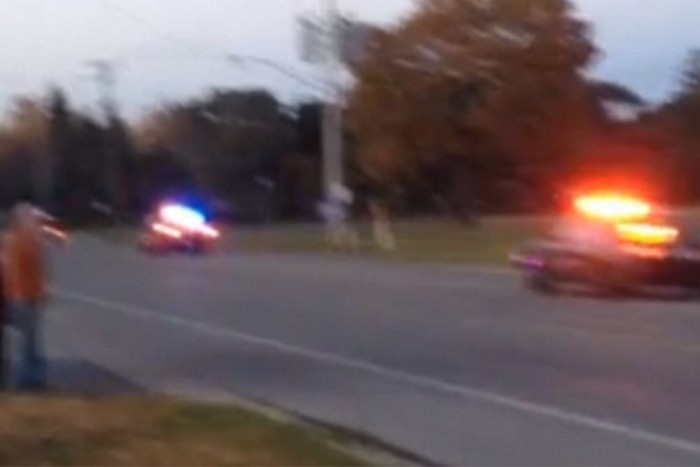 11 rendőr üldözött egy robogóst