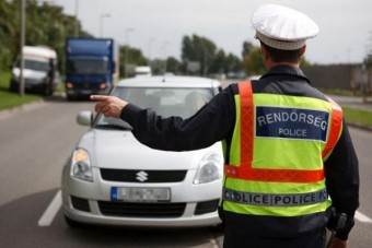 Útlezárás az M7-es autópályán