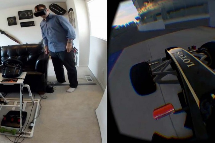Őrült élmény lehet egy virtuális F1-es a nappalidban